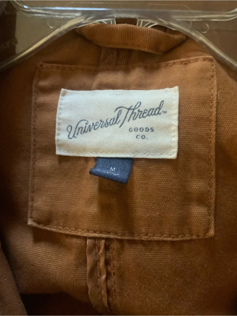Universal Thread Rust Orange Hooded Utility Jacket - Picture 5 of 5
